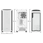 BE QUIET Shadow Base 800 DX ház fehér