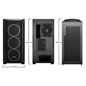 BE QUIET Shadow Base 800 FX ház fekete