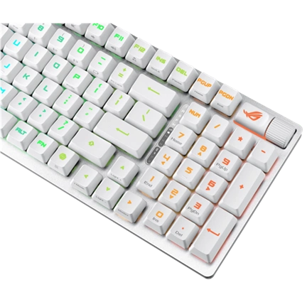 BILL ASUS ROG Strix Scope II 96 RX vezeték nélküli billentyűzet - UK layout - Fehér /ROG RX/