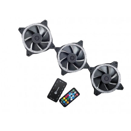 BITSPOWER Notos Xtal 120 Fan Digital RGB (3pcs)