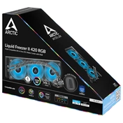 BONTOTT ARCTIC Liquid Freezer 420 II RGB Black + kontroller BONTOTT ARCTIC Liquid Freezer 420 II RGB Black + kontroller