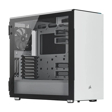 BONTOTT HÁZ Corsair Crystal 678C  Low Noise TG - White