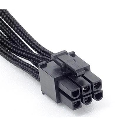 BONTOTT SILVERSTONE 4-Pol-Molex/Floppy 550mm kábel moduláris táphoz BONTOTT SILVERSTONE 4-Pol-Molex/Floppy 550mm kábel moduláris táphoz