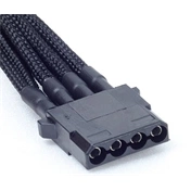BONTOTT SILVERSTONE 4-Pol-Molex/Floppy 550mm kábel moduláris táphoz BONTOTT SILVERSTONE 4-Pol-Molex/Floppy 550mm kábel moduláris táphoz