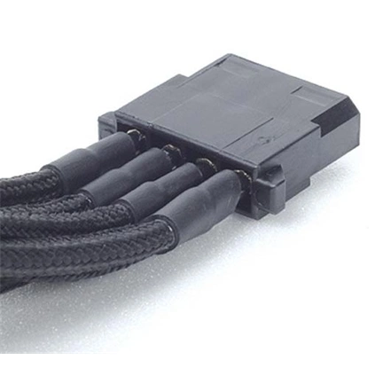 BONTOTT SILVERSTONE 4-Pol-Molex/Floppy 550mm kábel moduláris táphoz BONTOTT SILVERSTONE 4-Pol-Molex/Floppy 550mm kábel moduláris táphoz