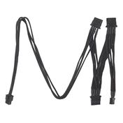 BONTOTT SILVERSTONE 4-Pol-Molex/Floppy 550mm kábel moduláris táphoz BONTOTT SILVERSTONE 4-Pol-Molex/Floppy 550mm kábel moduláris táphoz