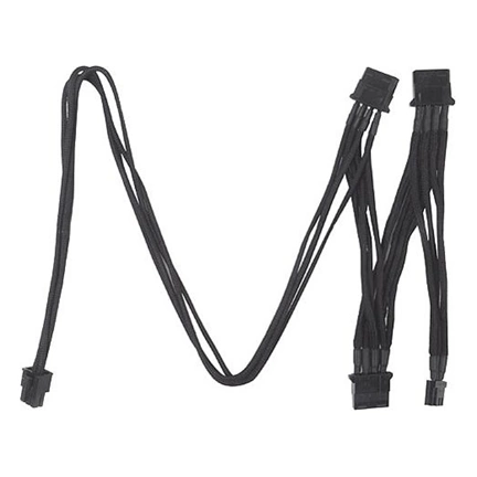 BONTOTT SILVERSTONE 4-Pol-Molex/Floppy 550mm kábel moduláris táphoz BONTOTT SILVERSTONE 4-Pol-Molex/Floppy 550mm kábel moduláris táphoz
