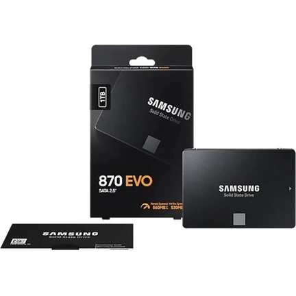 BONTOTT SSD SATA 2,5" SAMSUNG 2TB 870 EVO Series BONTOTT SSD SATA 2,5" SAMSUNG 2TB 870 EVO Series