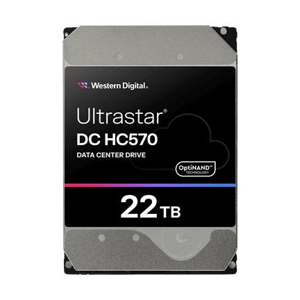 BONTOTT WESTERN DIGITAL Ultrastar DC HC570 7200rpm SATA-600 512MB 0F48155  22TB
