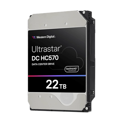 BONTOTT WESTERN DIGITAL Ultrastar DC HC570 7200rpm SATA-600 512MB 0F48155  22TB