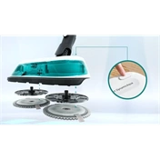 BOSCH BCS712HYG5 Unlimited 7 ProHygienic Aqua Vezeték nélküli porszívó és felmosó, Fehér