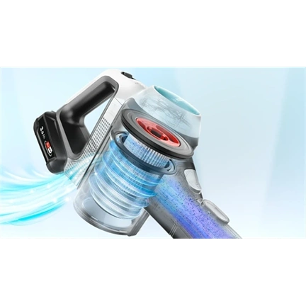 BOSCH BCS712HYG5 Unlimited 7 ProHygienic Aqua Vezeték nélküli porszívó és felmosó, Fehér