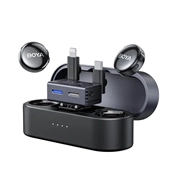 BOYA BOYALINK V3-01 2.4GHz Univerzális vezetéknélküli szett (1+2)  lightning, USB-C, 3.5mm TRS