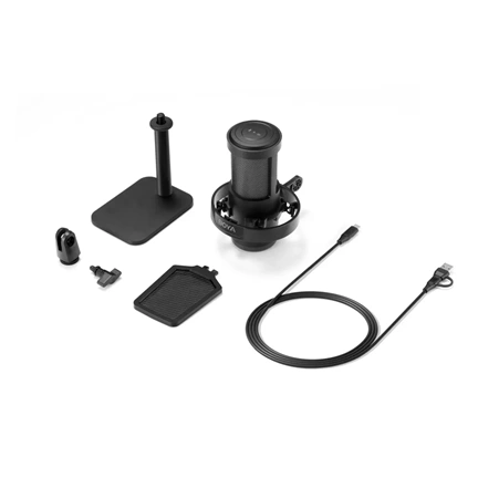 BOYA CASTMIC G40 - Kettős membrános, többirányú asztali broadcast mikrofon