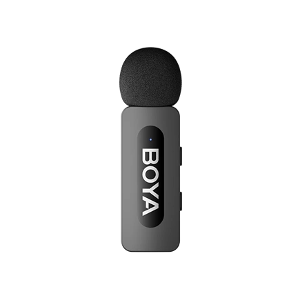 BOYA V Series vezeték nélküli mikrofon Lightning csatlakozós eszközökhöz, 1 adó + 1 vevő