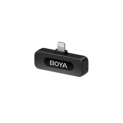 BOYA V Series vezeték nélküli mikrofon Lightning csatlakozós eszközökhöz, 2 adó + 1 vevő