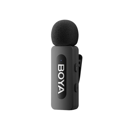 BOYA V Series vezeték nélküli mikrofon Lightning csatlakozós eszközökhöz, 2 adó + 1 vevő