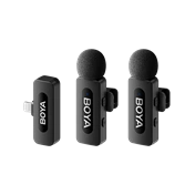 BOYA V Series vezeték nélküli mikrofon Lightning csatlakozós eszközökhöz, 2 adó + 1 vevő