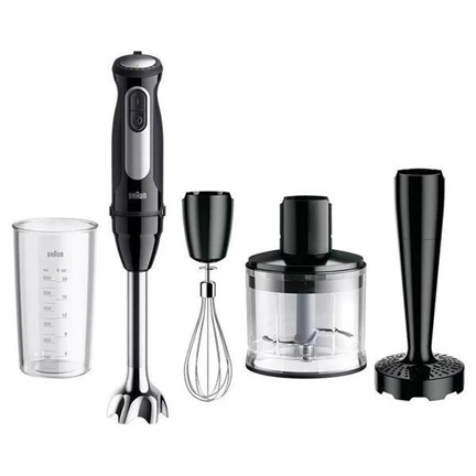 BRAUN MQ55.307.M MultiQuick 5 PRO botmixer, 1000W, Fekete