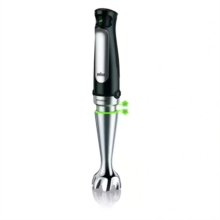 BRAUN MQ7045X MultiQuick 7 botmixer tartozékokkal, 850W, Fekete/Ezüst