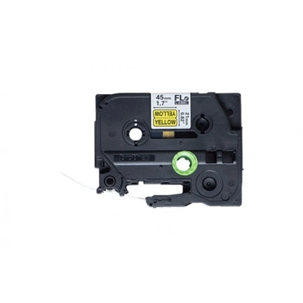BROTHER FLE2511 sárga alapon fekete szalag 21mm 72db