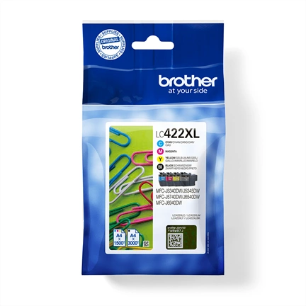 BROTHER LC-422XL 1500/3000old CMYK