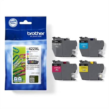 BROTHER LC-422XL 1500/3000old CMYK