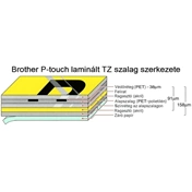 BROTHER P-touch TZe-344 laminált szalag
