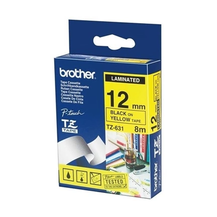 BROTHER P-touch TZe-631 laminált szalag (8m)