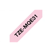 BROTHER P-touch TZe-MQE31 szalag (pink/fekete)