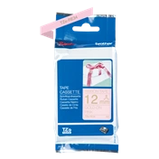 BROTHER P-touch TZe-RE34 laminált szalag (pink/arany)