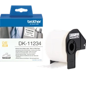 BROTHER szalag tekercsben fehér alapon fekete 60mm x 86mm 260 címke