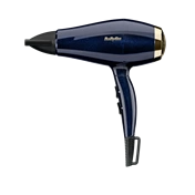 BaByliss 5911E Black Onyx hajszárító, HTDC motor, 2100W, kék-arany