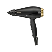 BaByliss 6704E Power Pro hajszárító, AC motor, 2000W, fekete-arany