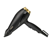 BaByliss 6704E Power Pro hajszárító, AC motor, 2000W, fekete-arany