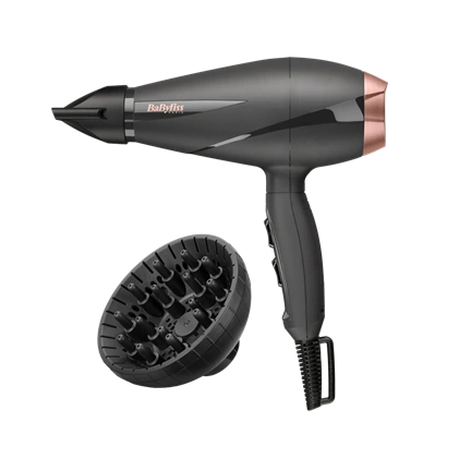 BaByliss 6709DE Smooth Pro Ionos hajszárító 2100W, szürke-rose gold