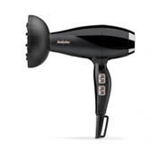 BaByliss 6716DE Air Power Pro Ionos hajszárító, AC motor, 2300W, fekete-sötétezüst