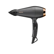 BaByliss 6719DE Air Pro Ionos hajszárító, AC motor, 2200W, fekete-sötétarany