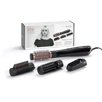BaByliss AS126E Perfect Finish meleglevegős hajformázó 1000W, 4 kiegészítővel
