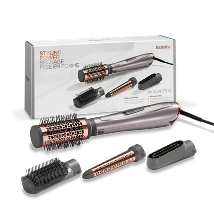 BaByliss AS136E Air Style hajformázó 1000W, 4 kiegészítővel