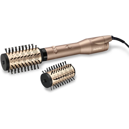BaByliss AS952E Big Hair Dual forgókefés hajformázó 650W, 2 kiegészítő, arany