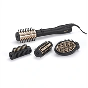 BaByliss AS970E Big Hair Luxe forgókefés hajformázó 650W, 4 kiegészítővel, fekete-arany