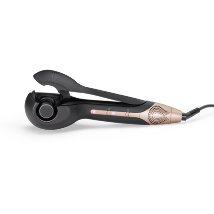 BaByliss C1900E Wave Secret Air automata hajgöndörítő, fekete-rose gold
