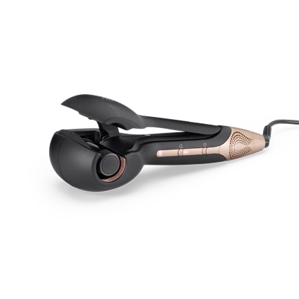 BaByliss C1900E Wave Secret Air automata hajgöndörítő, fekete-rose gold