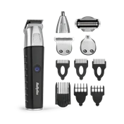 BaByliss MT812E Lithium Power 11az1-ben, arc- és testszőrtelenítő készlet, szürke