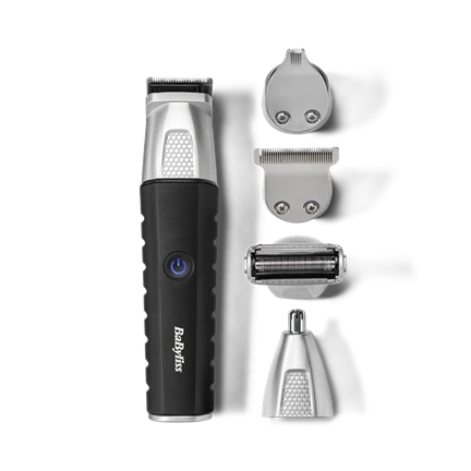 BaByliss MT812E Lithium Power 11az1-ben, arc- és testszőrtelenítő készlet, szürke