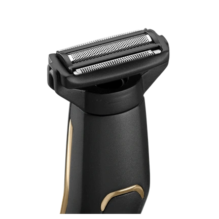 BaByliss MT860E Carbon Titanium 11az1-ben, arc- és testszőrtelenítő készlet, fekete-bronz