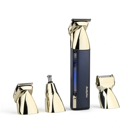 BaByliss MT992E Super-X Metal 15az1-ben, arc- és testszőrtelenítő készlet, kék