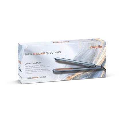 BaByliss ST251PE Denim Luxe hajvasaló, kék