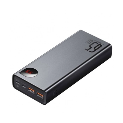 Baseus Adaman Metal Digital Display Quick Charge Power Bank 20000mAh 65W Black